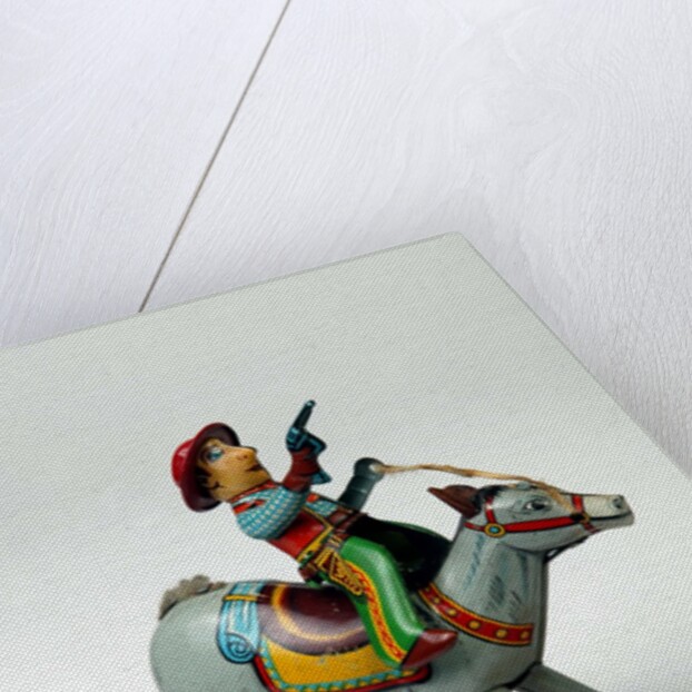 Clockwork rocking horse by Unknown