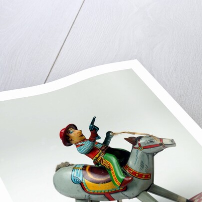 Clockwork rocking horse by Unknown