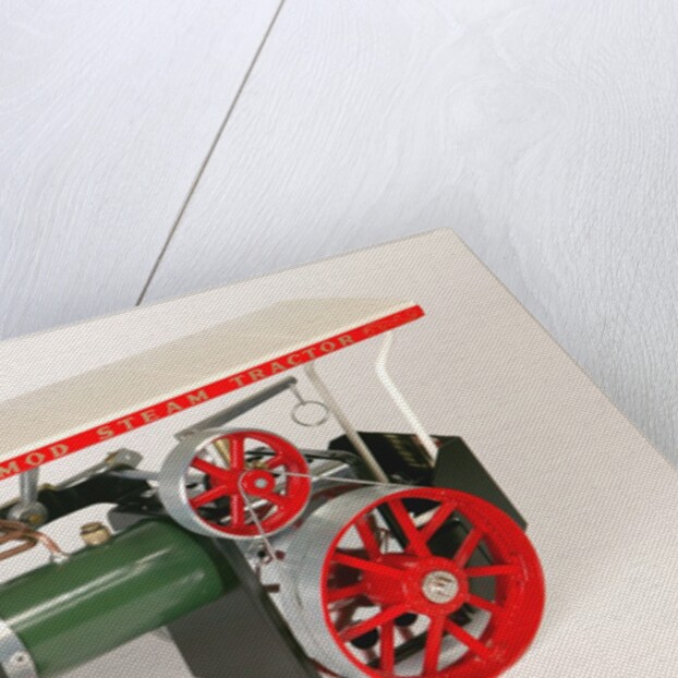 Toy steam tractor by Mamod Ltd