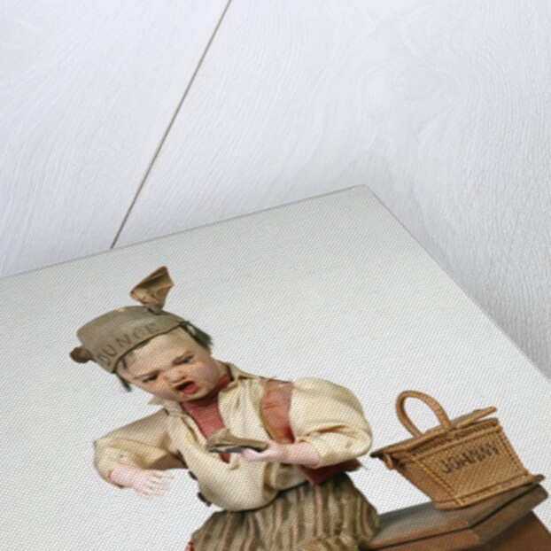Johnny the Dunce clockwork toy by Unknown