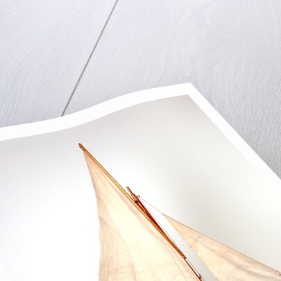 Model yacht by Unknown