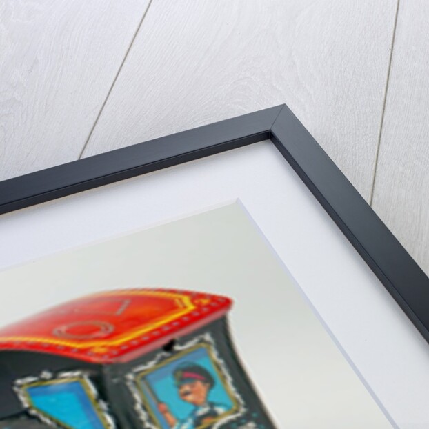 Mechanical toy train engine by Unknown