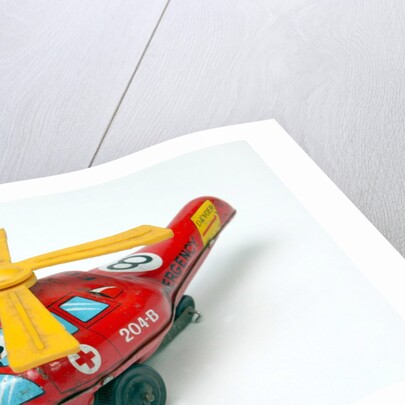 Mechanical toy helicopter by Unknown