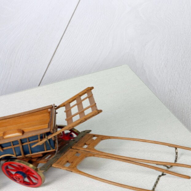 Model wagon by Bernard John Mills