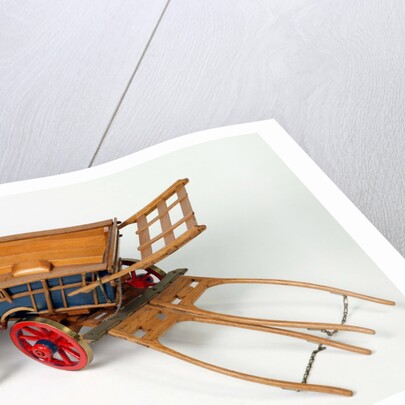 Model wagon by Bernard John Mills