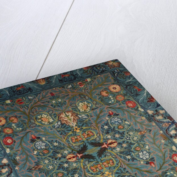 Acanthus bed cover by William Morris