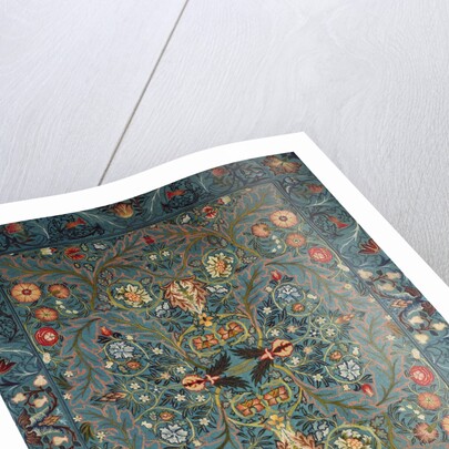 Acanthus bed cover by William Morris