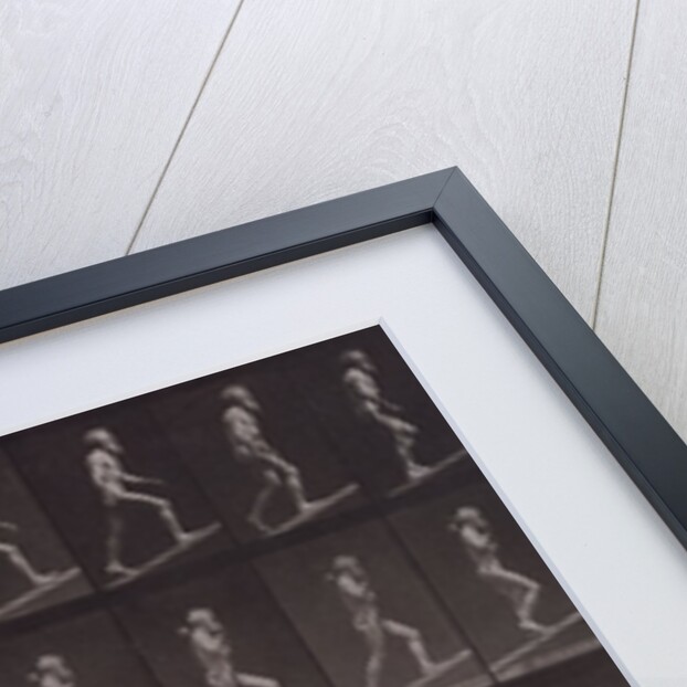Man ascending and descending incline by Eadweard Muybridge