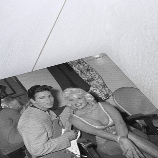 Cliff Richard and Jayne Mansfield by Harry Hammond