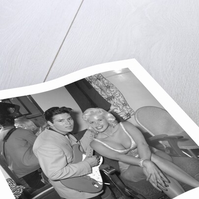 Cliff Richard and Jayne Mansfield by Harry Hammond