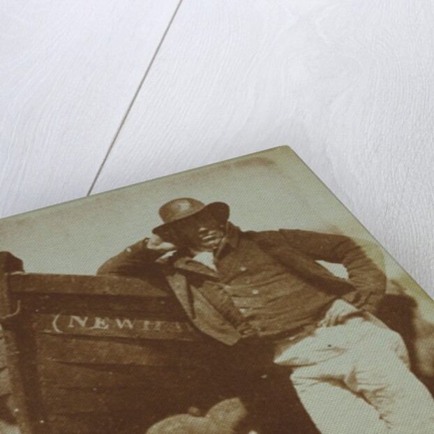 A Newhaven Fisherman and Boys by David Octavius Hill and Robert Adamson