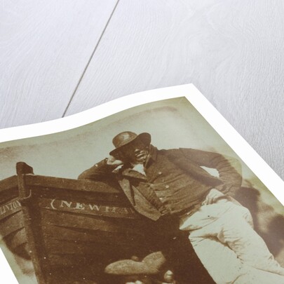 A Newhaven Fisherman and Boys by David Octavius Hill and Robert Adamson