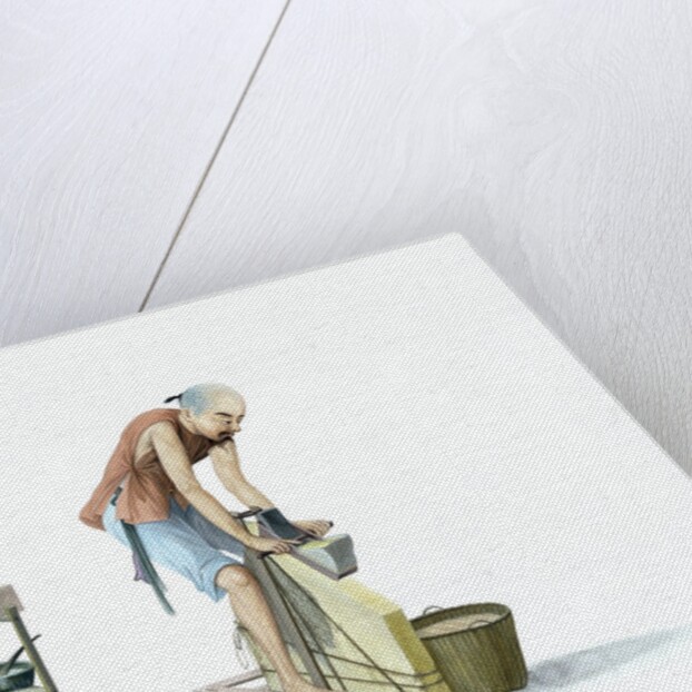 A tobacco cutter by Unknown