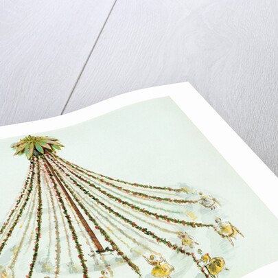Design for a fairy maypole. England, mid-19th century by Unknown