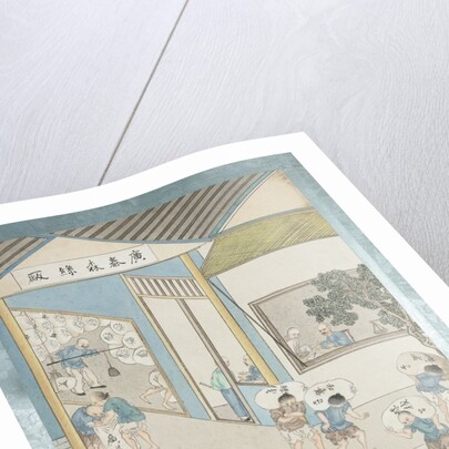 Weighing and loading silk onto boat by Jun Wu