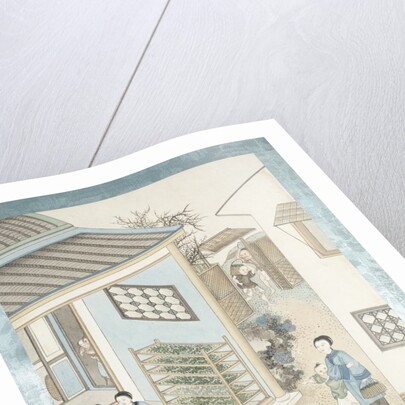 Feeding the silkworms warm by Jun Wu