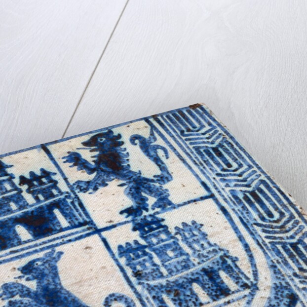 Tile. Spain, 17th century by Unknown