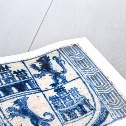 Tile. Spain, 17th century by Unknown