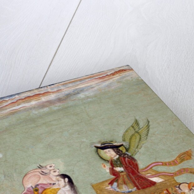 Winged Dutchman Riding a Composite Camel by Unknown