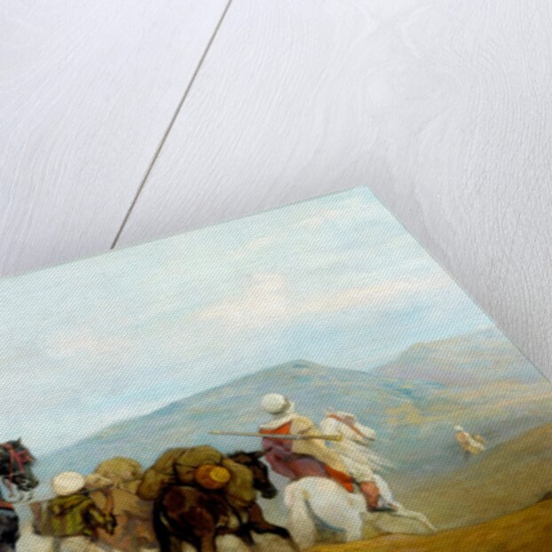 Arab Horse Soldiers by Guillaume Régamey