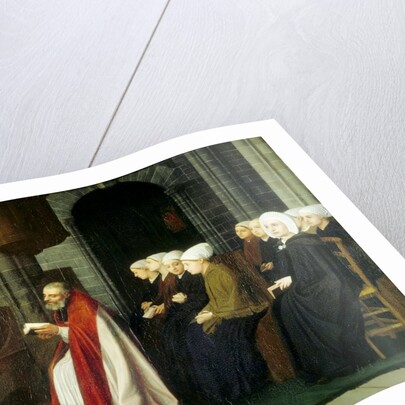 A May Service For Young Women by Alphonse Legros