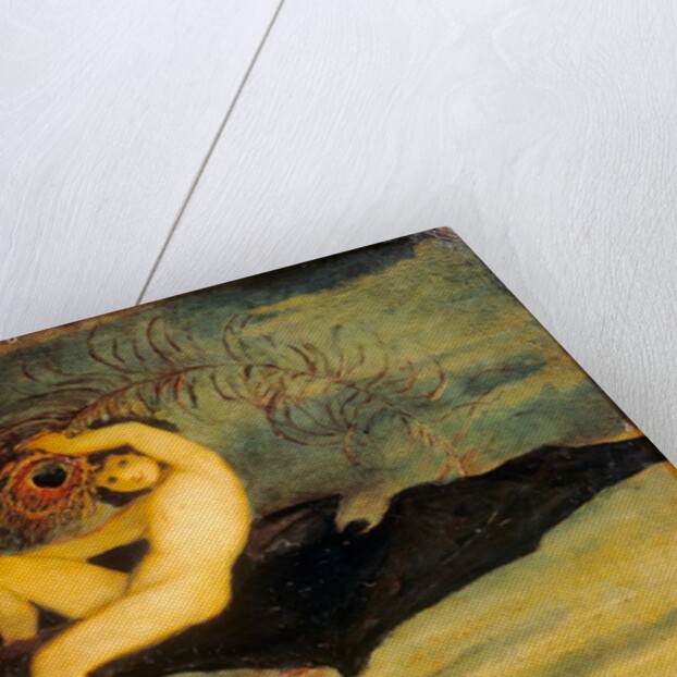 Oil painting of Ariel by Joseph Severn