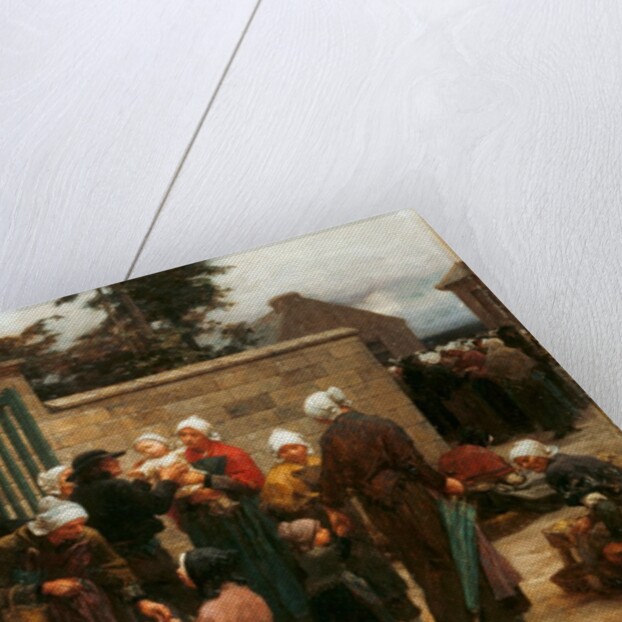 La Pardon de Plourin, Brittany by Leon-Augustin Lhermitte
