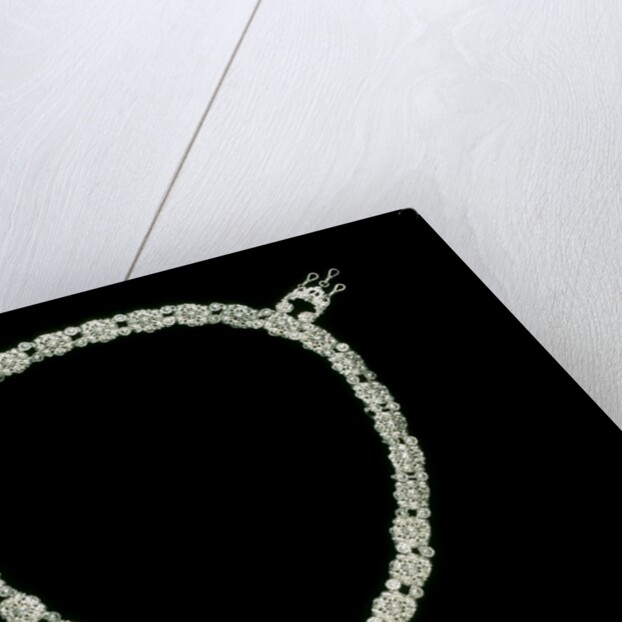 Silver belt and hanger by Unknown