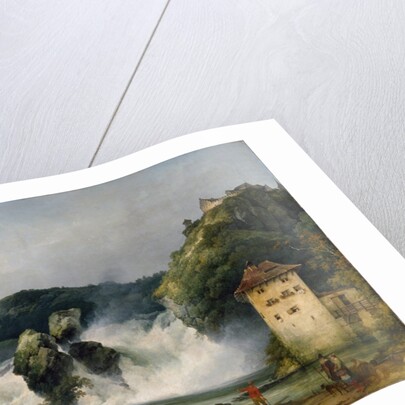 The Falls of the Rhine at Schaffhausen by Philip James de Loutherbourg