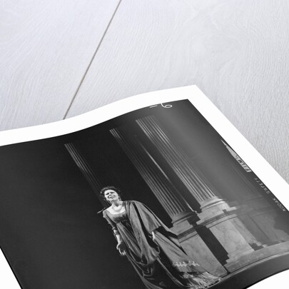 Janet Baker in Mozart's La Clemenza di Tito at The Royal Opera House by Gordon Anthony