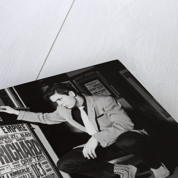 Cliff Richard at the Chiswick Empire foyer by Harry Hammond