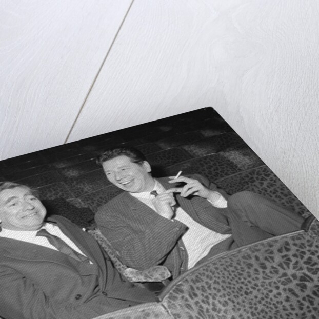 Tony Hancock with Max Bygraves by Harry Hammond