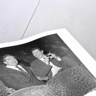 Tony Hancock with Max Bygraves by Harry Hammond