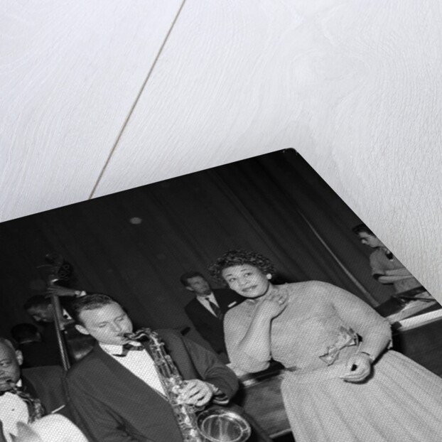 Ella Fitzgerald at the London Palladium by Harry Hammond