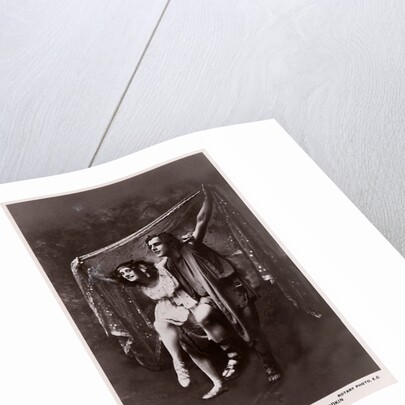 Anna Pavlova and Mikhail Mordkin in the Autumn Bacchanal at the Palace Theatre by Unknown