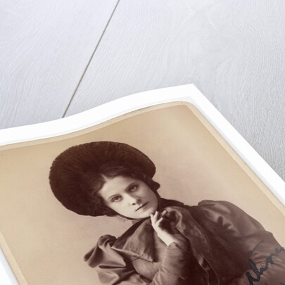 Edna May in Hugh Morton's The Belle of New York at Shaftesbury Theatre by W. and D. Downey