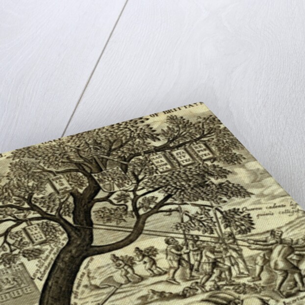 The Royall Oake of Brittayne, a satire of Oliver Cromwell ordering the felling of the royal oak by Unknown