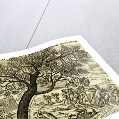The Royall Oake of Brittayne, a satire of Oliver Cromwell ordering the felling of the royal oak by Unknown