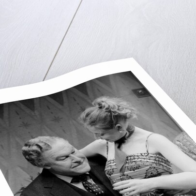 Timothy West and Lisa Dulson in Harold Pinter's The Birthday Party at Piccadilly Theatre by Graham Brandon