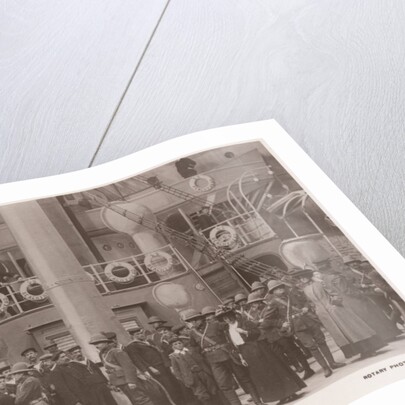 Set for the troopship S.S. Beachy Head from Cecil Raleigh's The Sins of Society at the Drury Lane Theatre by Daily Mirror