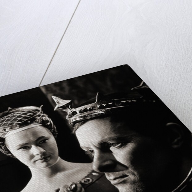 Judi Dench and Alec McCowen in William Shakespeare's Richard II at the Old Vic Theatre by Houston Rogers
