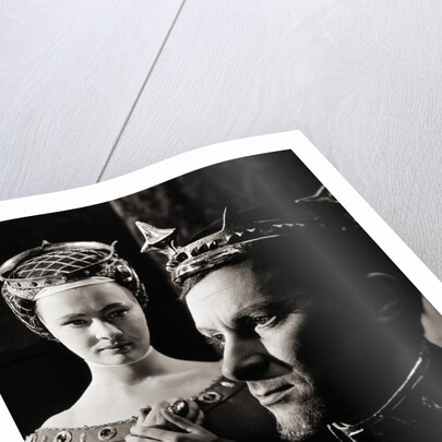 Judi Dench and Alec McCowen in William Shakespeare's Richard II at the Old Vic Theatre by Houston Rogers