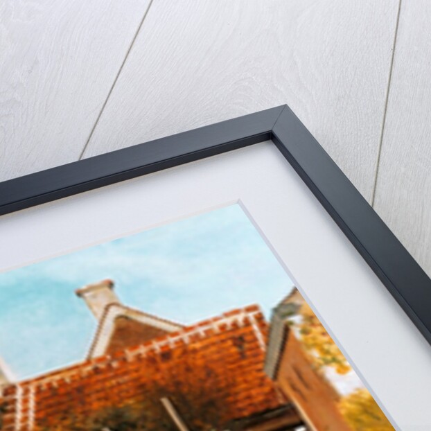 A Flemish Garden by Henri de Braekeleer