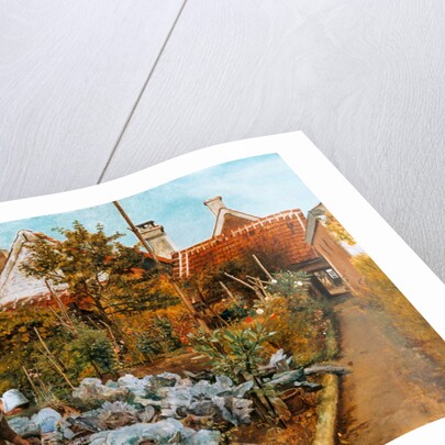 A Flemish Garden by Henri de Braekeleer