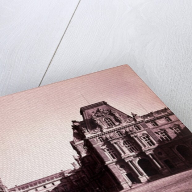 Louvre Pavillion Mollien by Gustave Le Gray