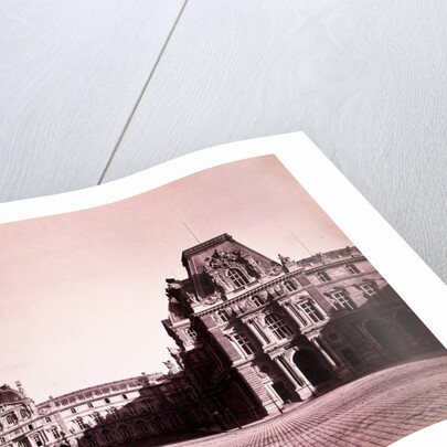 Louvre Pavillion Mollien by Gustave Le Gray