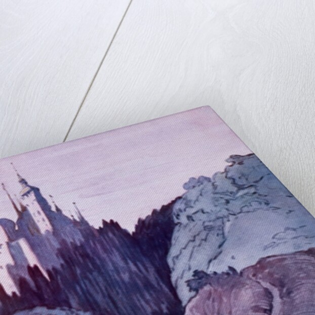 Scenery design for The Sleeping Princess by Leon Bakst