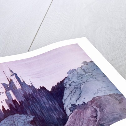 Scenery design for The Sleeping Princess by Leon Bakst