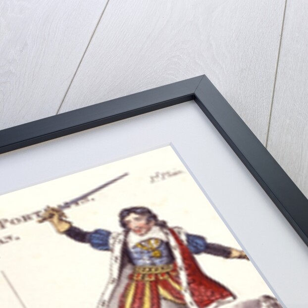 Skelt's Miniature portraits, Mr. Kean as Brutus, Richard III, Rolla, and Othello by Anonymous