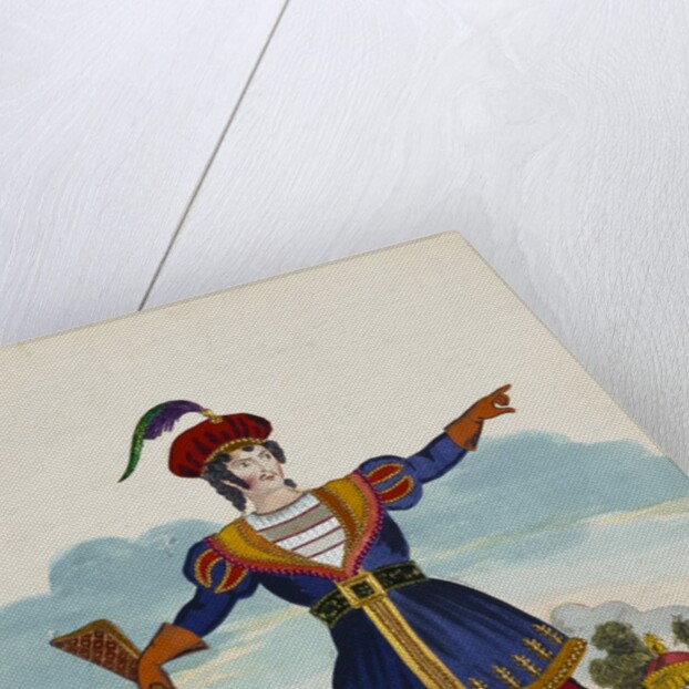 Mr. Sheridan Knowles as William Tell. England, mid-19th century by Unknown